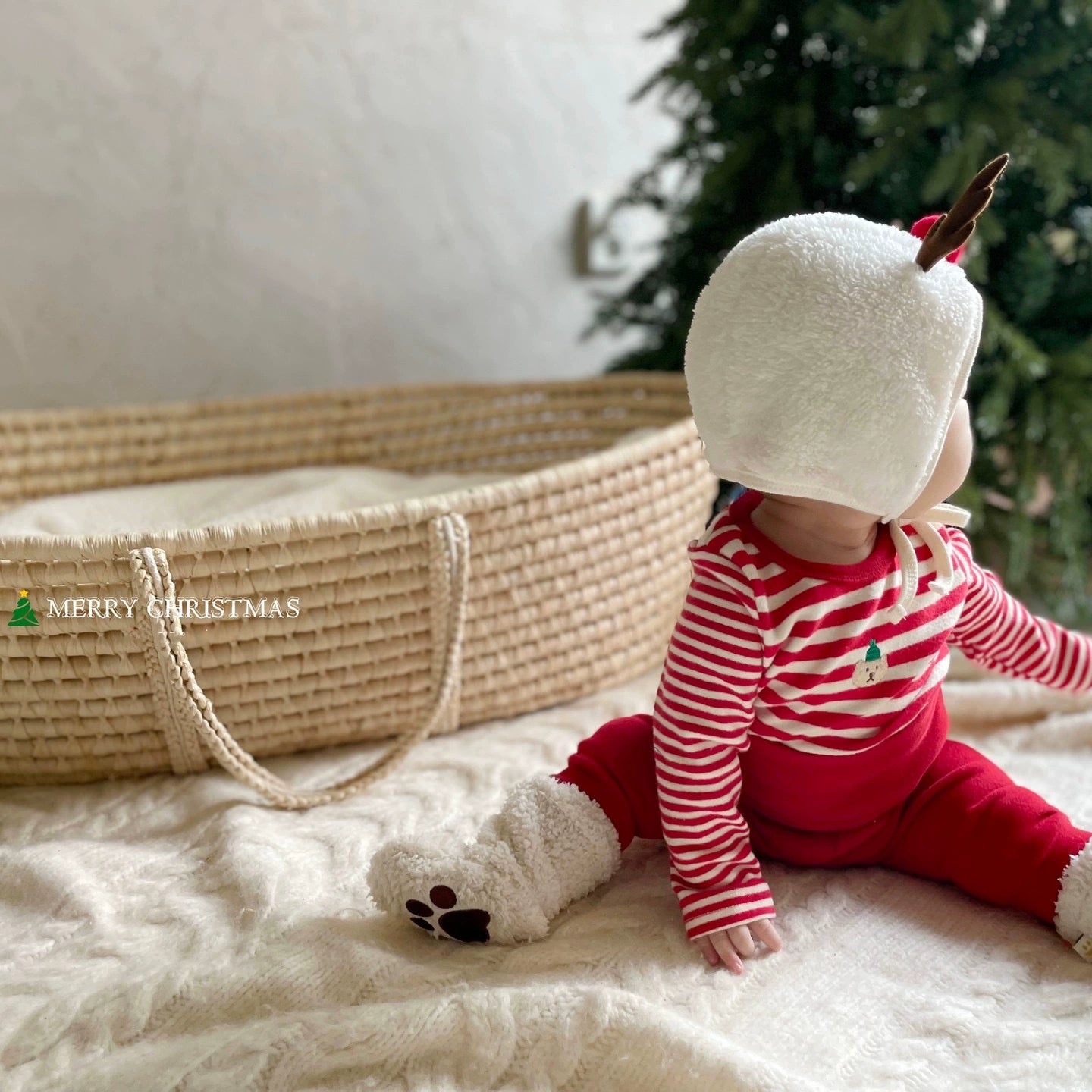 Christmas Baby Two-Piece Suit