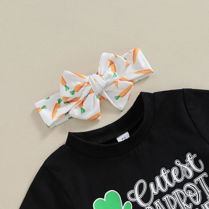 Short Sleeve Carrot T-Shirt Elastic Fashion Shorts Headband