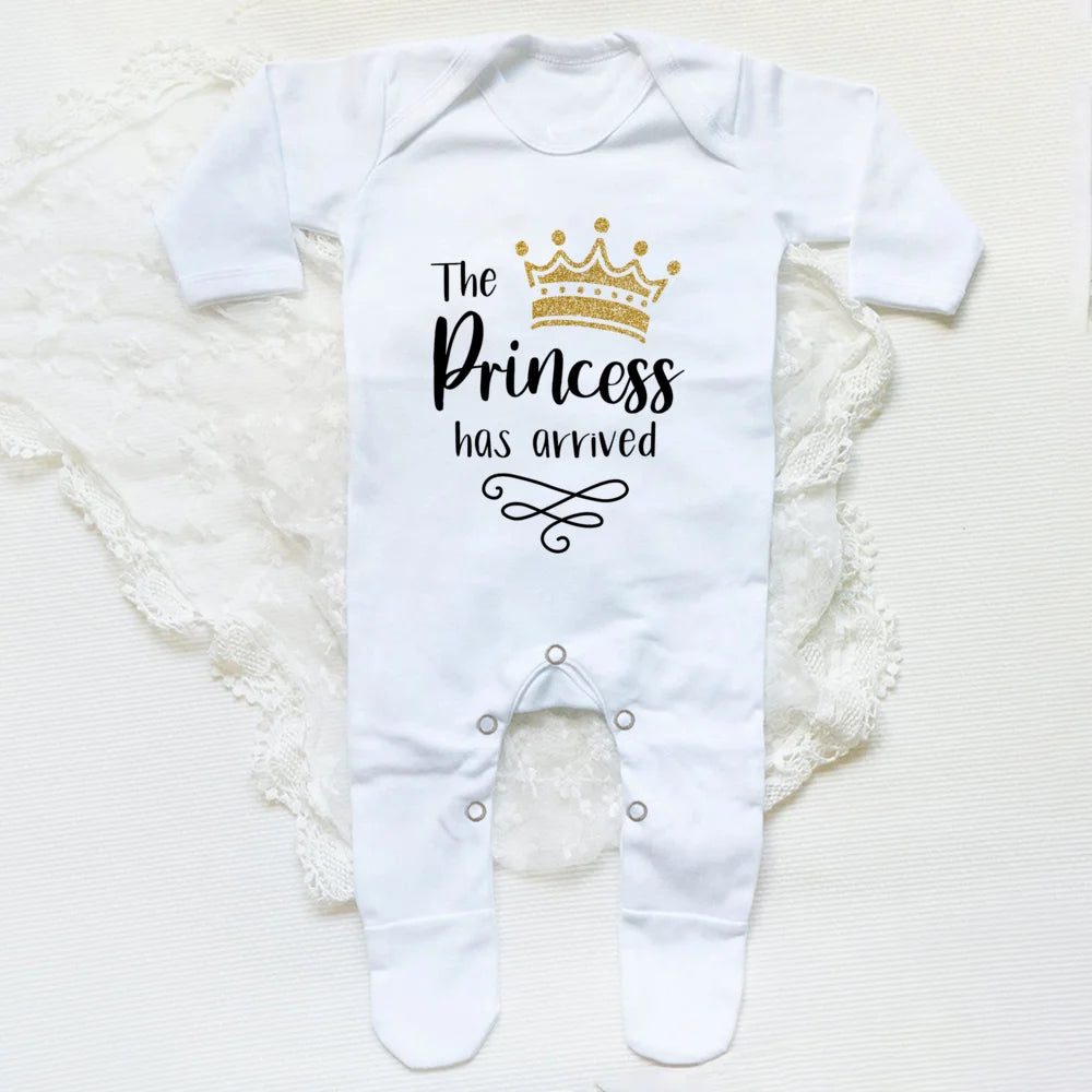 The Princess Has Arrived Print Bodysuit