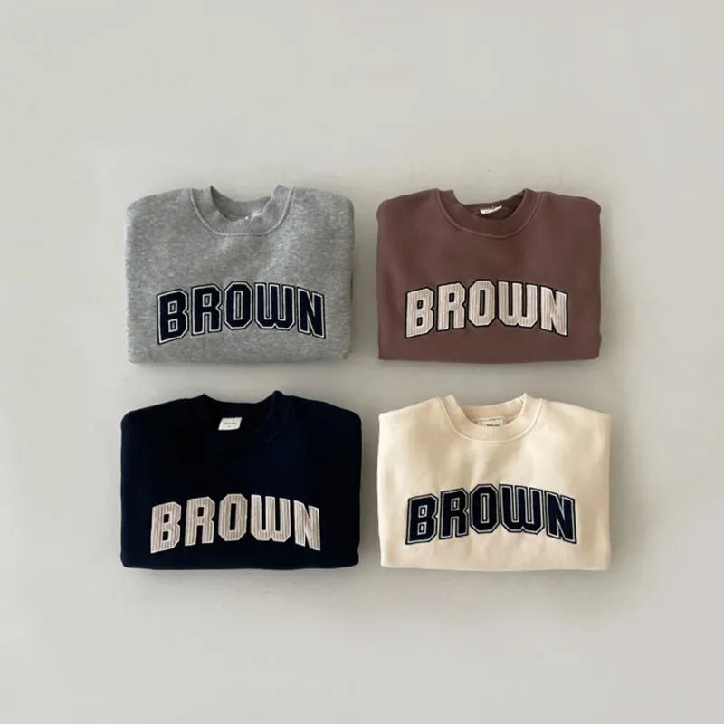 Sweatshirt Round Neck Pullover Top