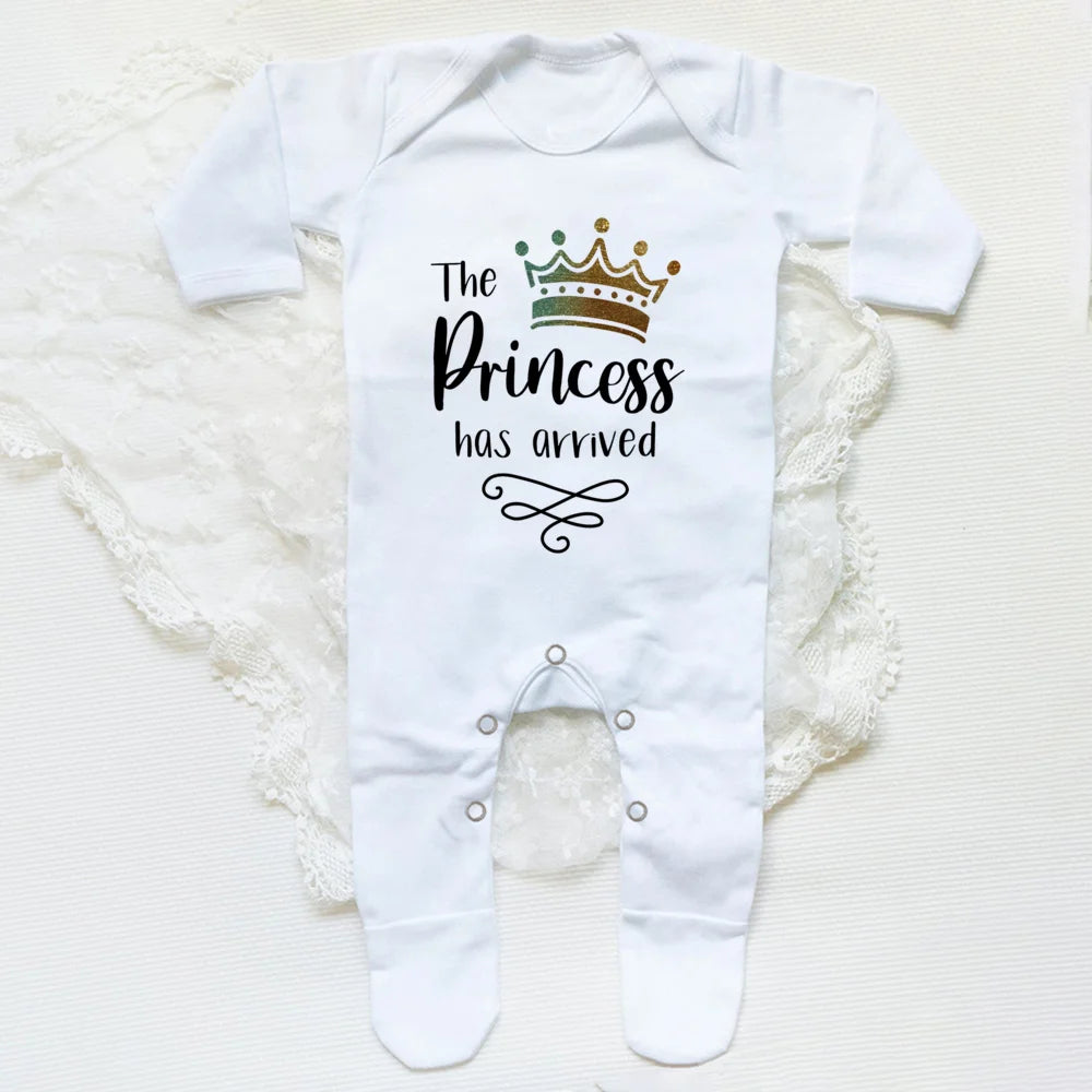The Princess Has Arrived Print Bodysuit