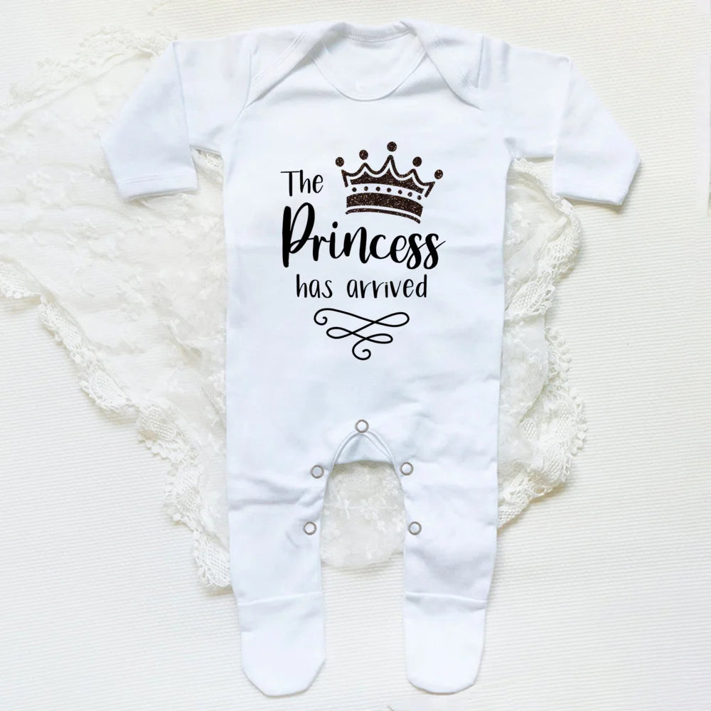 The Princess Has Arrived Print Bodysuit