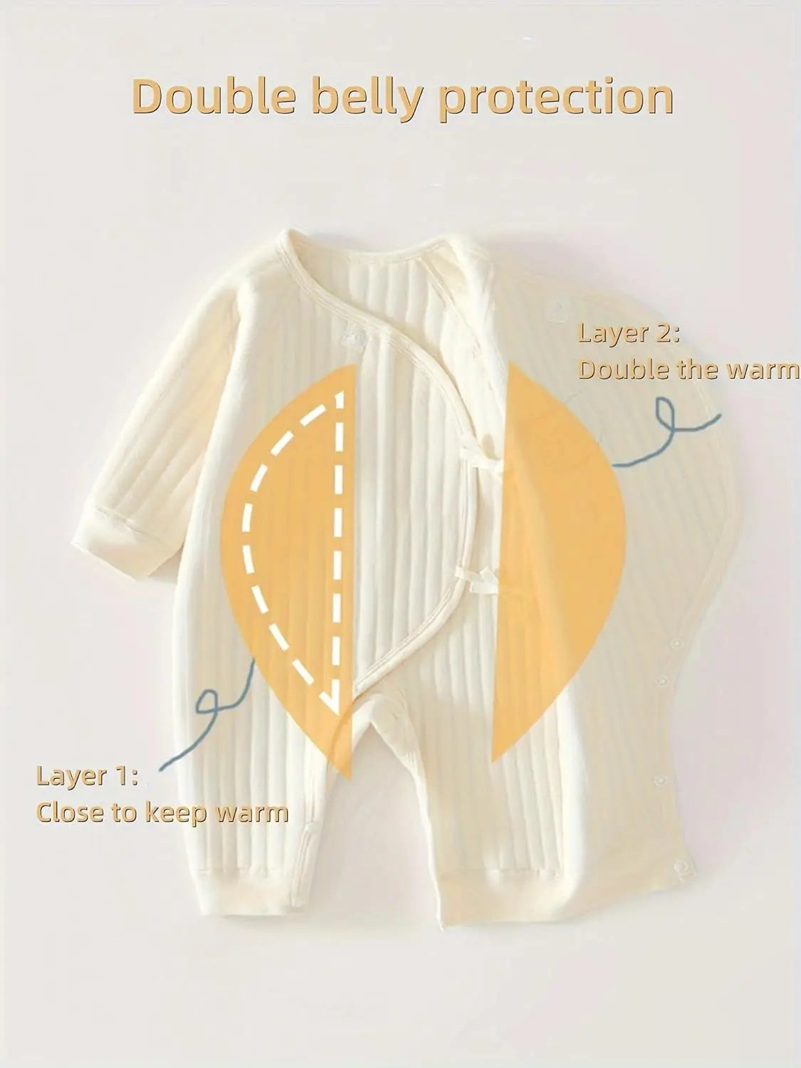 Newborn Winter Onesie Clothes Cotton Toddler Home Wear