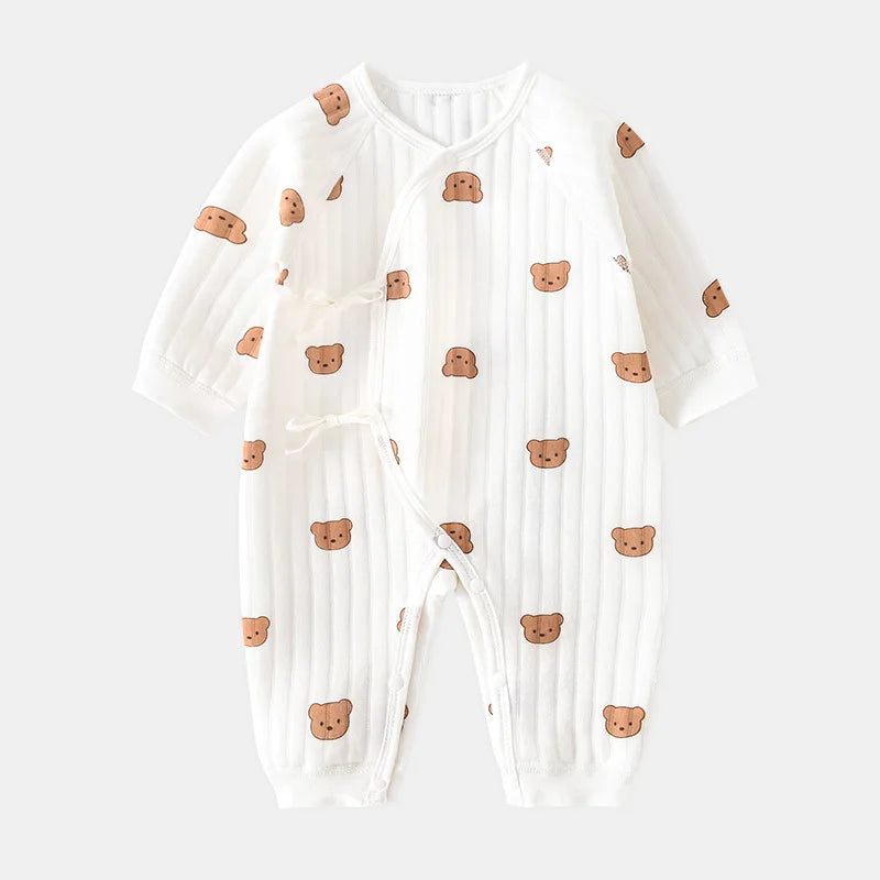 Newborn Winter Onesie Clothes Cotton Toddler Home Wear