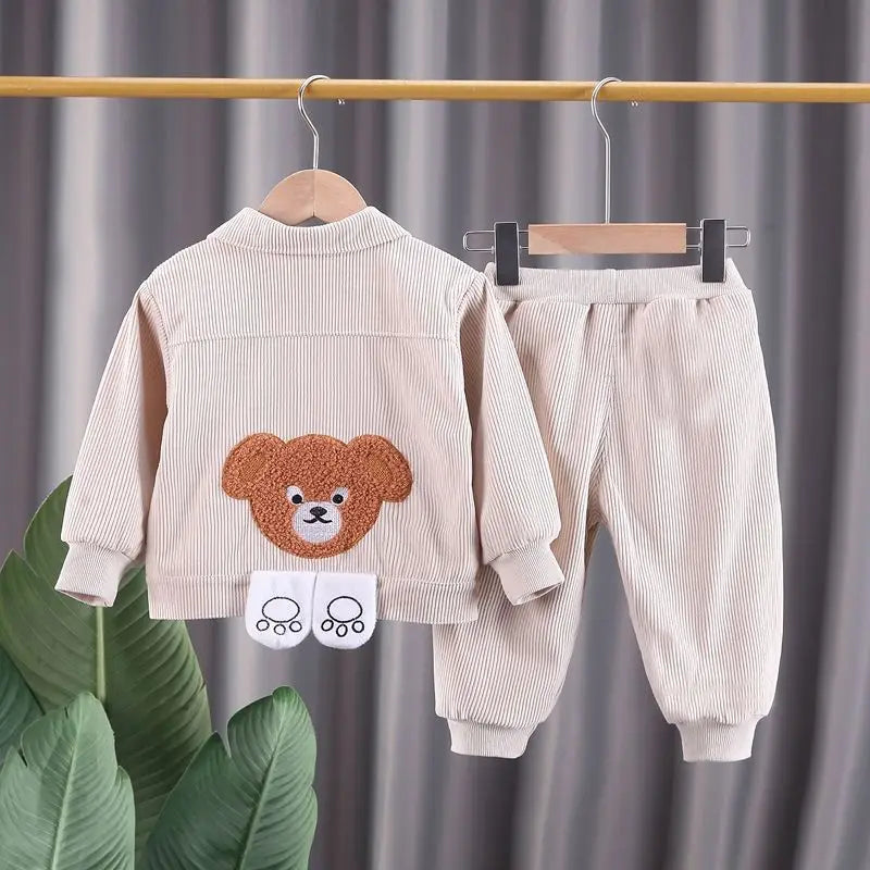 Coat+Pants Two Piece Set