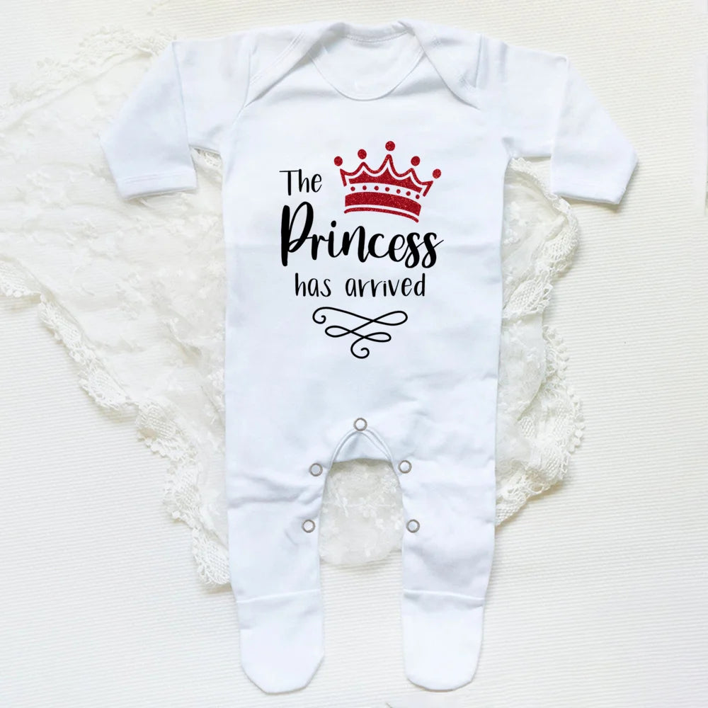 The Princess Has Arrived Print Bodysuit