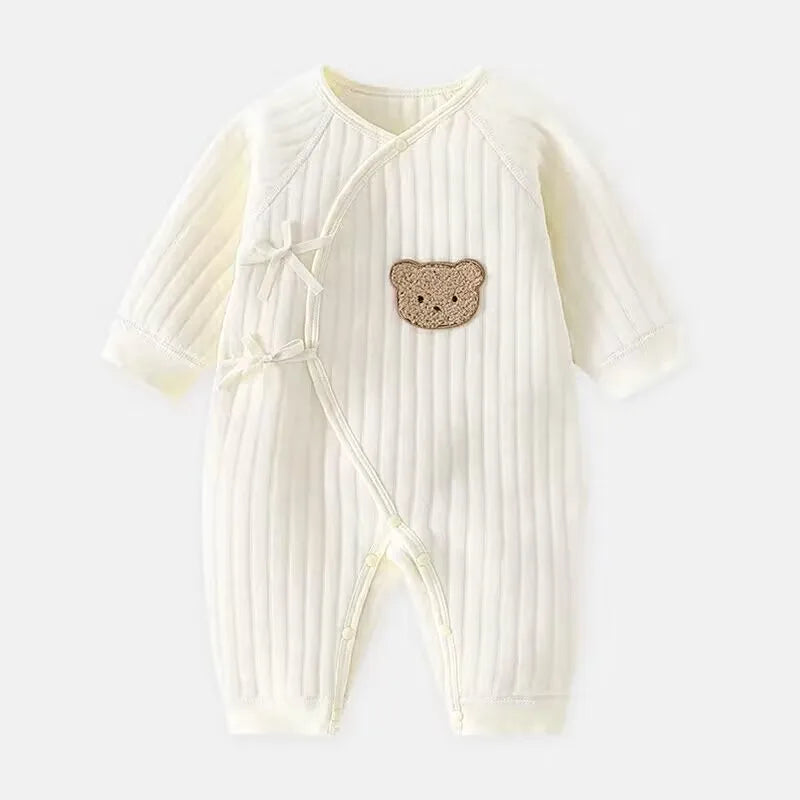 Newborn Winter Onesie Clothes Cotton Toddler Home Wear
