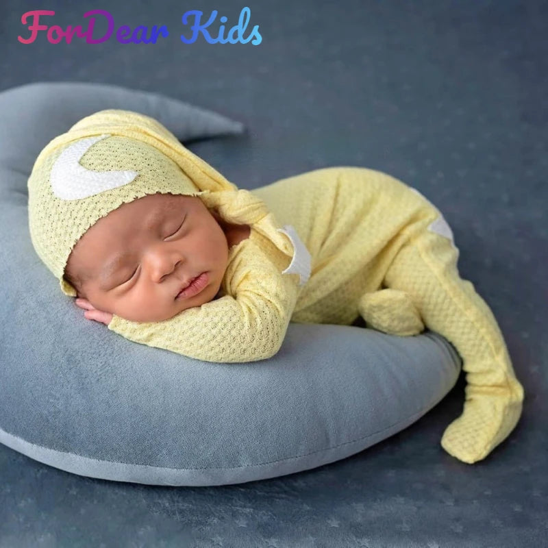 Stars Moon Newborn Photography outfit