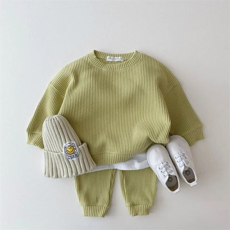 Baby Clothing Sets Tracksuit Pullovers Tops + Pants 2PCS Sets