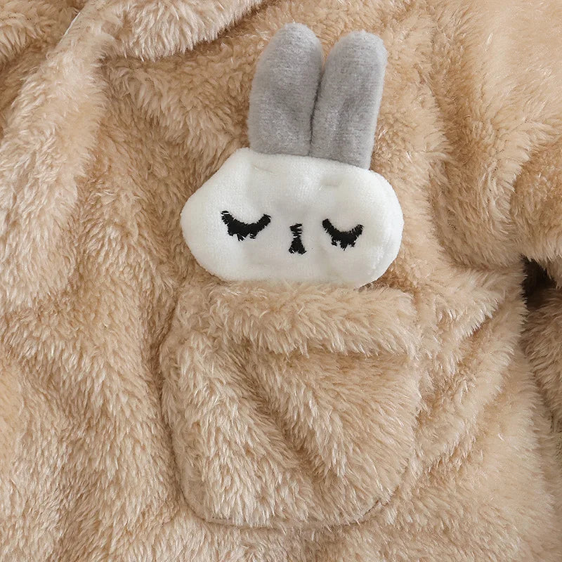 Warm and Thick Cartoon Dog /Rabbit Cute Cotton Clothes