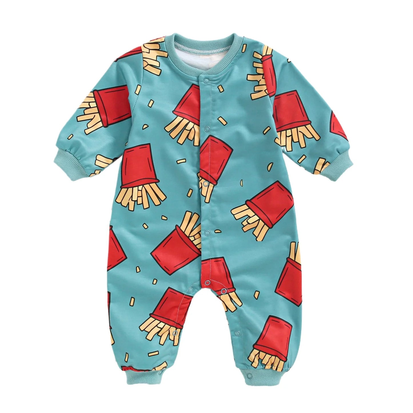 Infants Jumpsuits Unisex Long Sleeve Baby Rompers Clothing