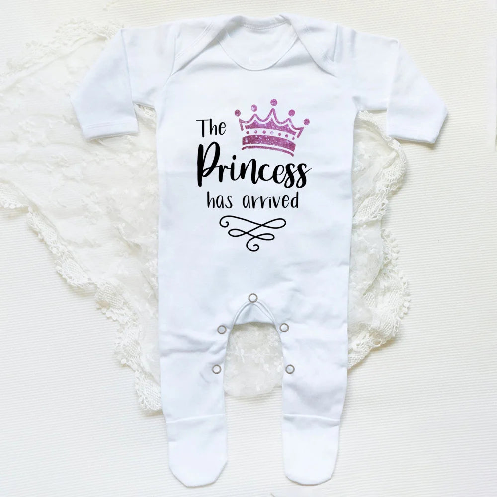 The Princess Has Arrived Print Bodysuit