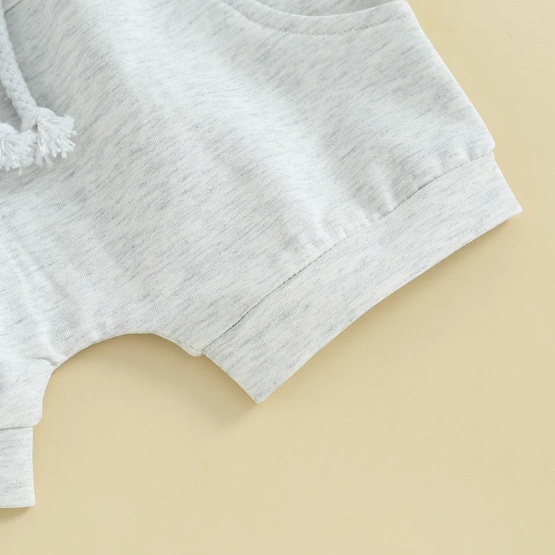 Short Sleeve Bunny T-Shirt Top and Shorts Set