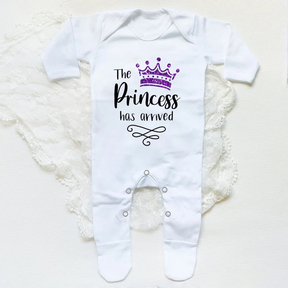 The Princess Has Arrived Print Bodysuit