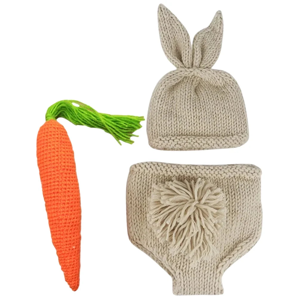 Newborn crochet photography outfit