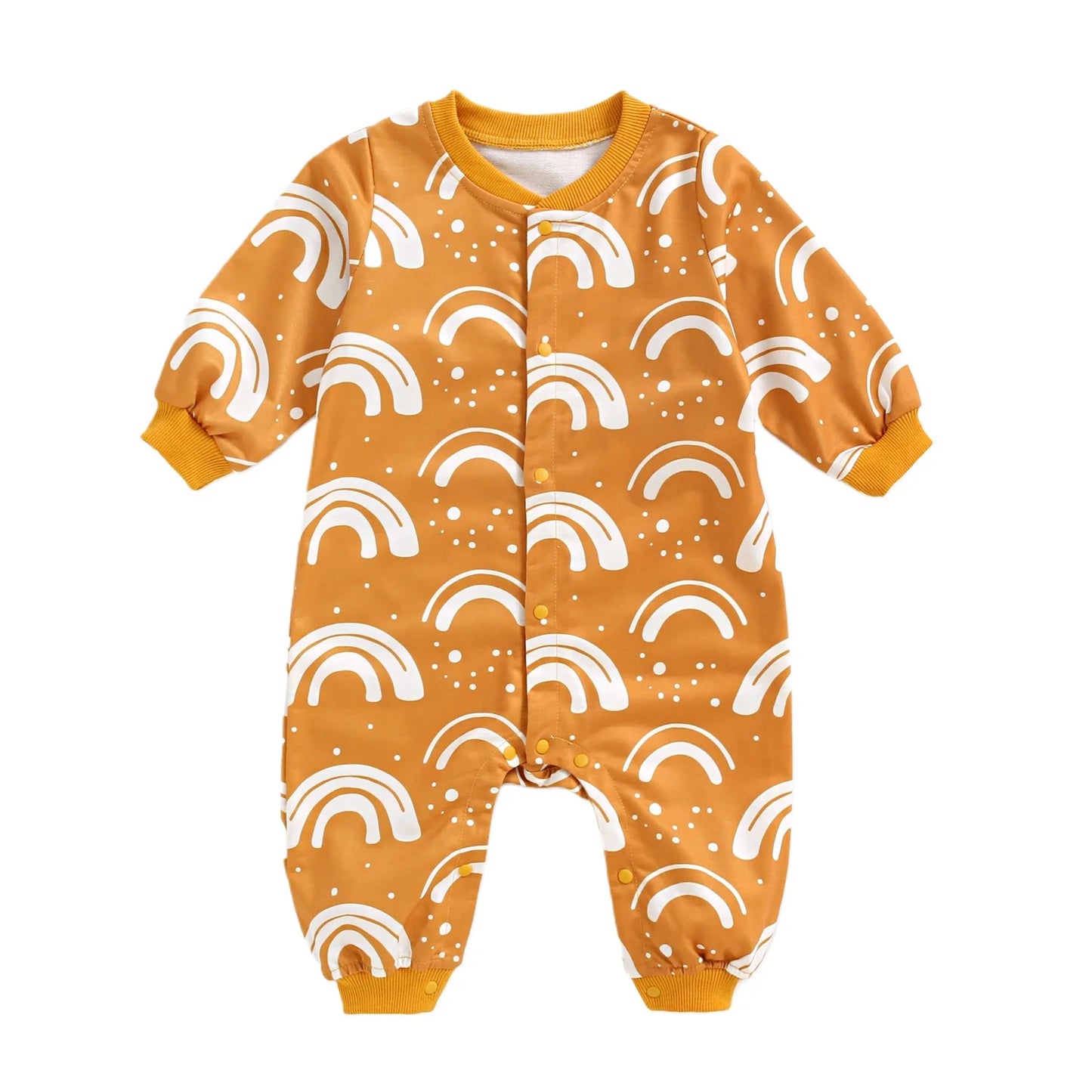 Infants Jumpsuits Unisex Long Sleeve Baby Rompers Clothing