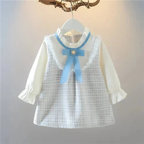 Vintage winter Dress, long sleeve dress