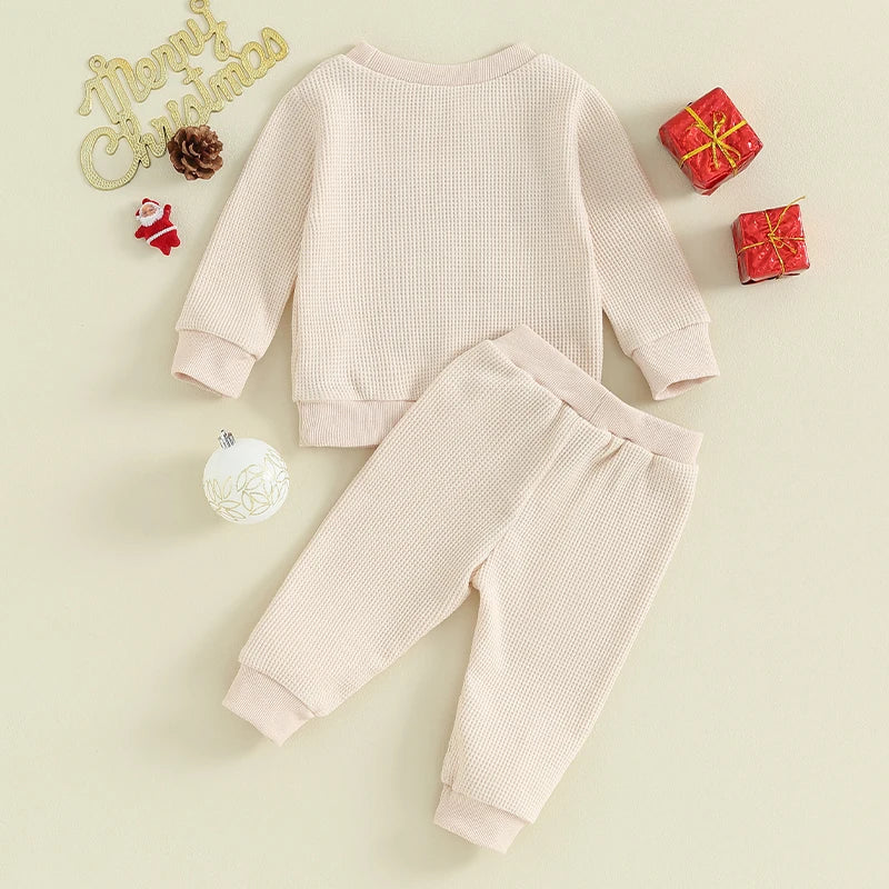 Waffle Fuzzy Xmas Outfits