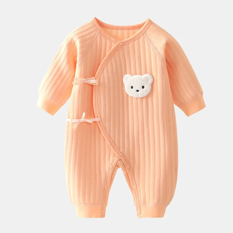 Newborn Winter Onesie Clothes Cotton Toddler Home Wear
