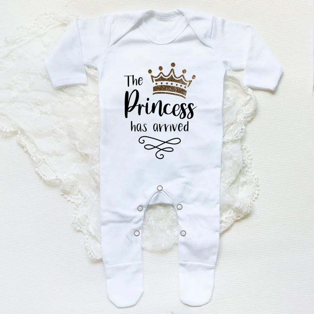 The Princess Has Arrived Print Bodysuit