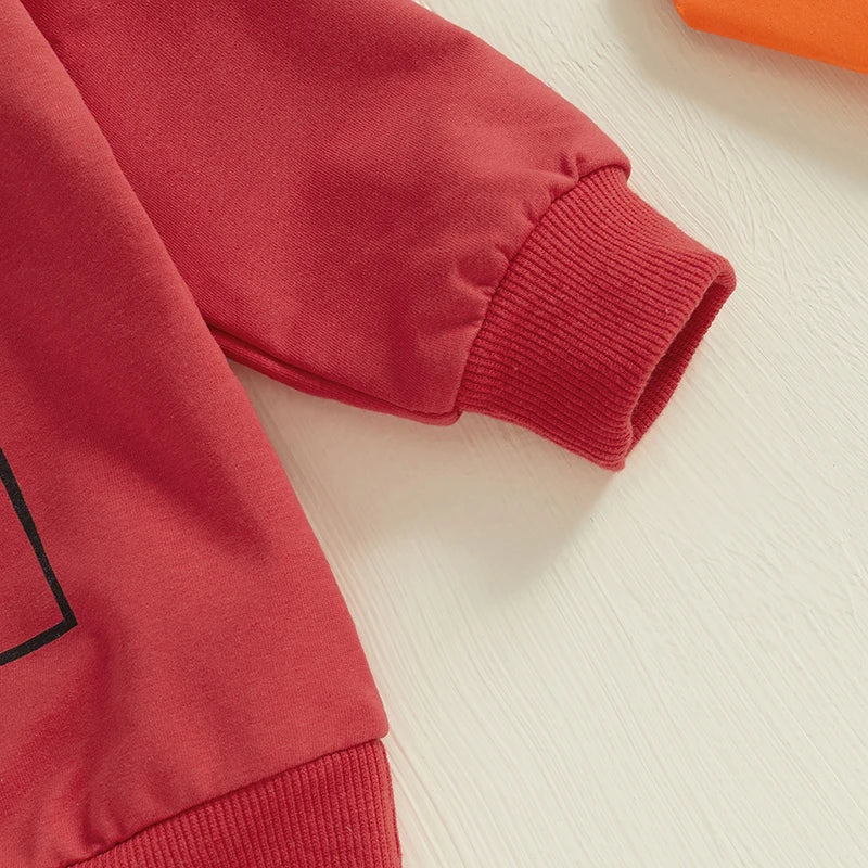 Valentine’s Day Outfits Long Sleeve Sweatshirt and Pants Set