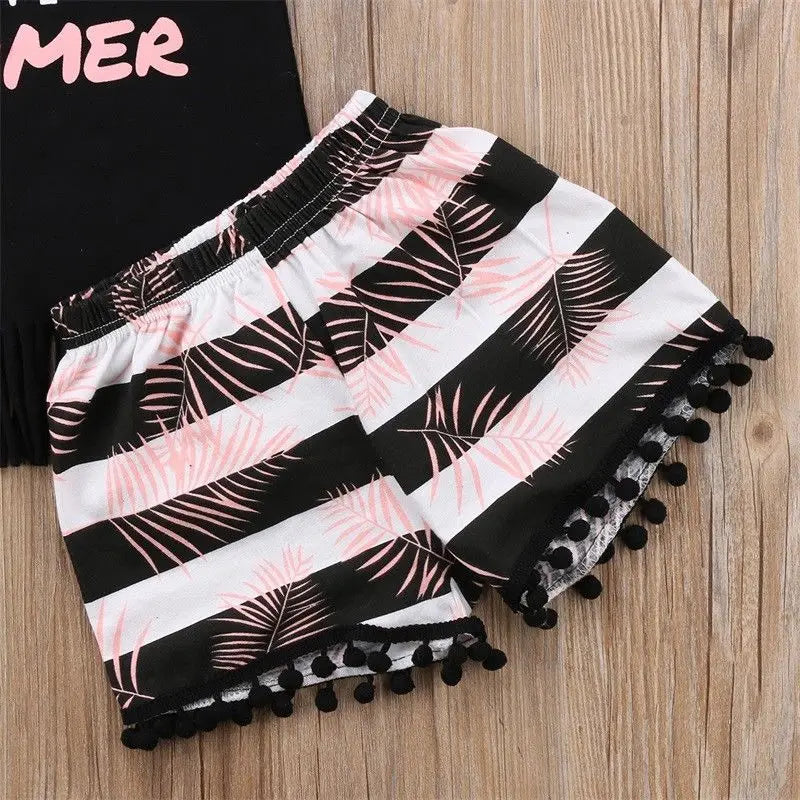 T-shirt+Short Set 3pcs Set