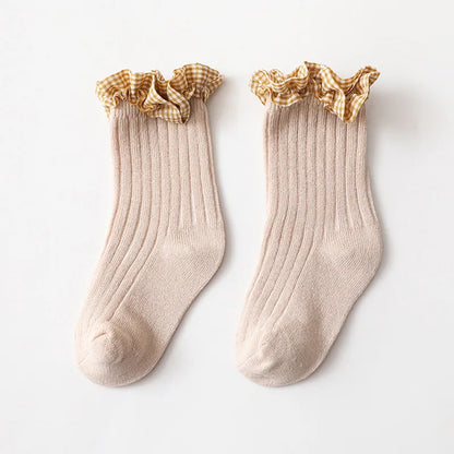 cute ruffled socks