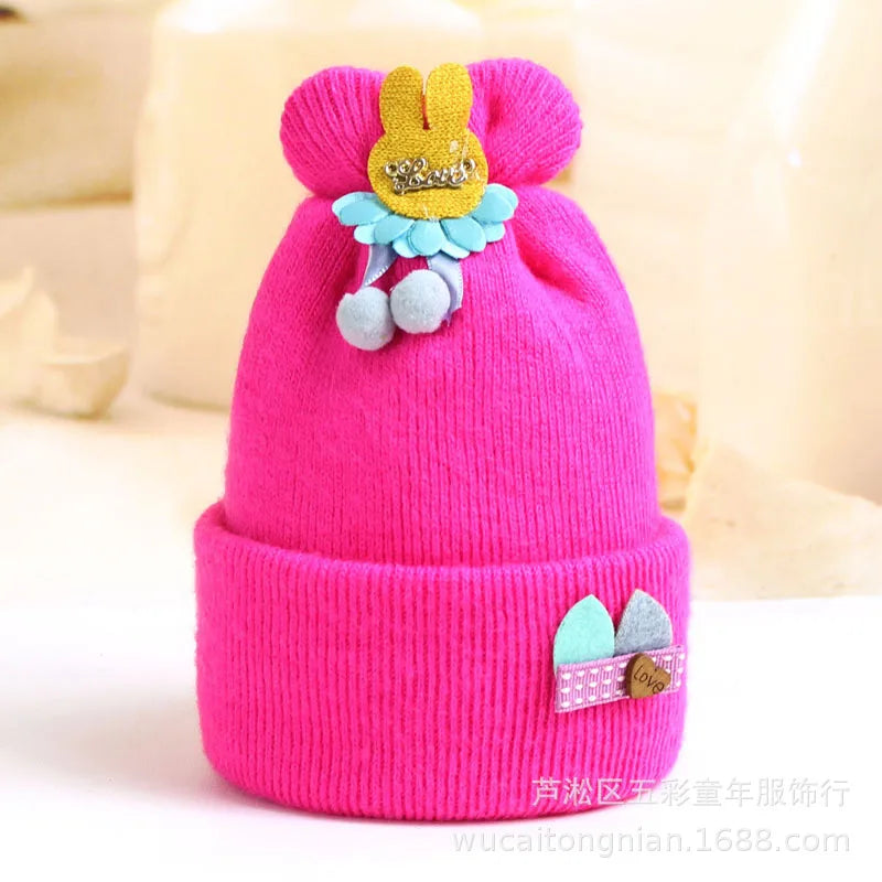 Cute Newborn Knitting Baby Hat