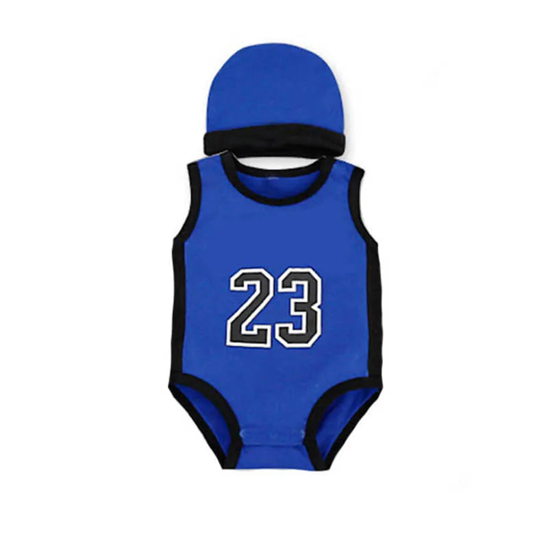 Number 23 jersey romper