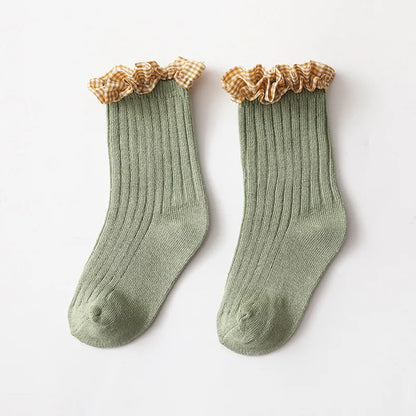 cute ruffled socks