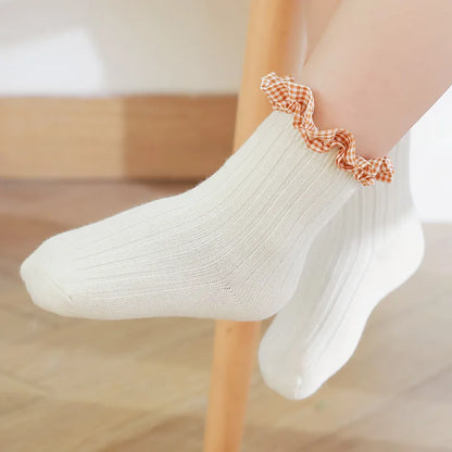 cute ruffled socks