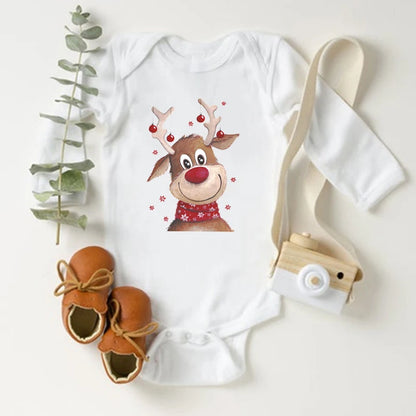 First Christmas Newborn Baby Bodysuit