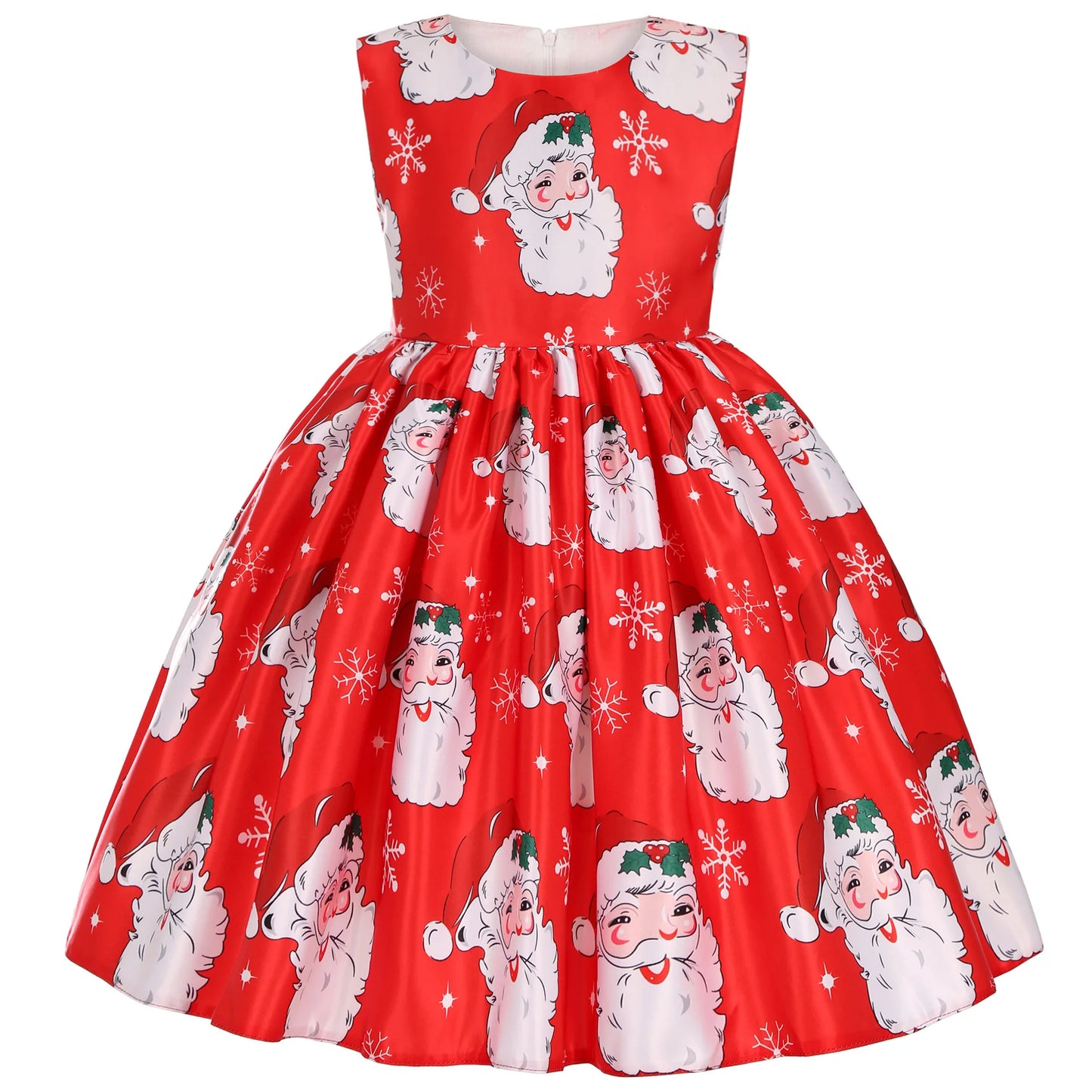 Christmas Girl Dress Ball Gown