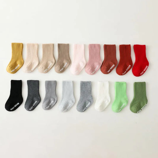 Candy Color Non-slip Infant Baby Sock