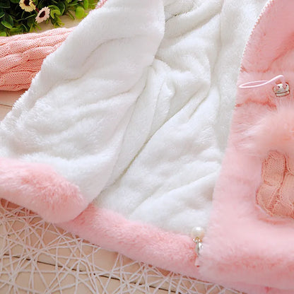 Winter Plush Baby Jacket