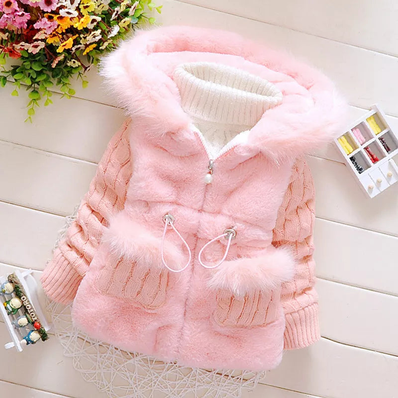 Winter Plush Baby Jacket