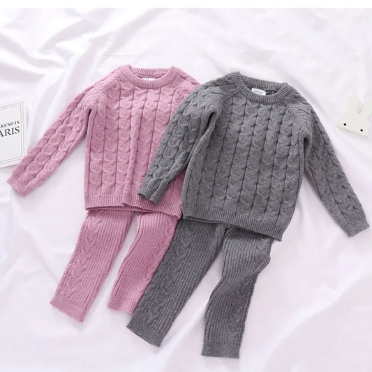 Sweater + Pants 2pcs/Suit Infant Knit