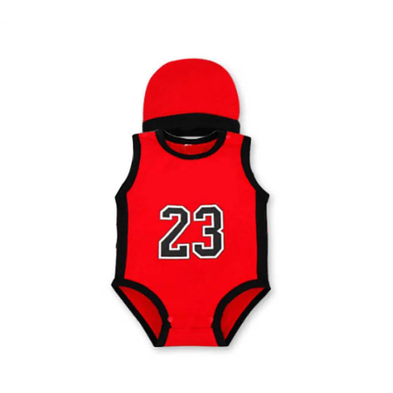 Number 23 jersey romper