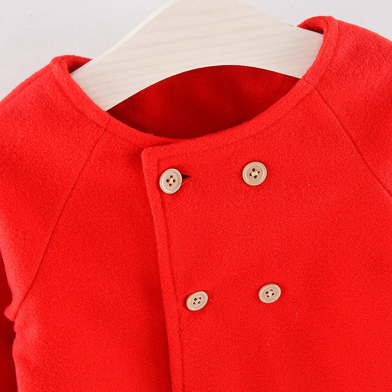 Infant Winter Wool Blends Jacket Coat