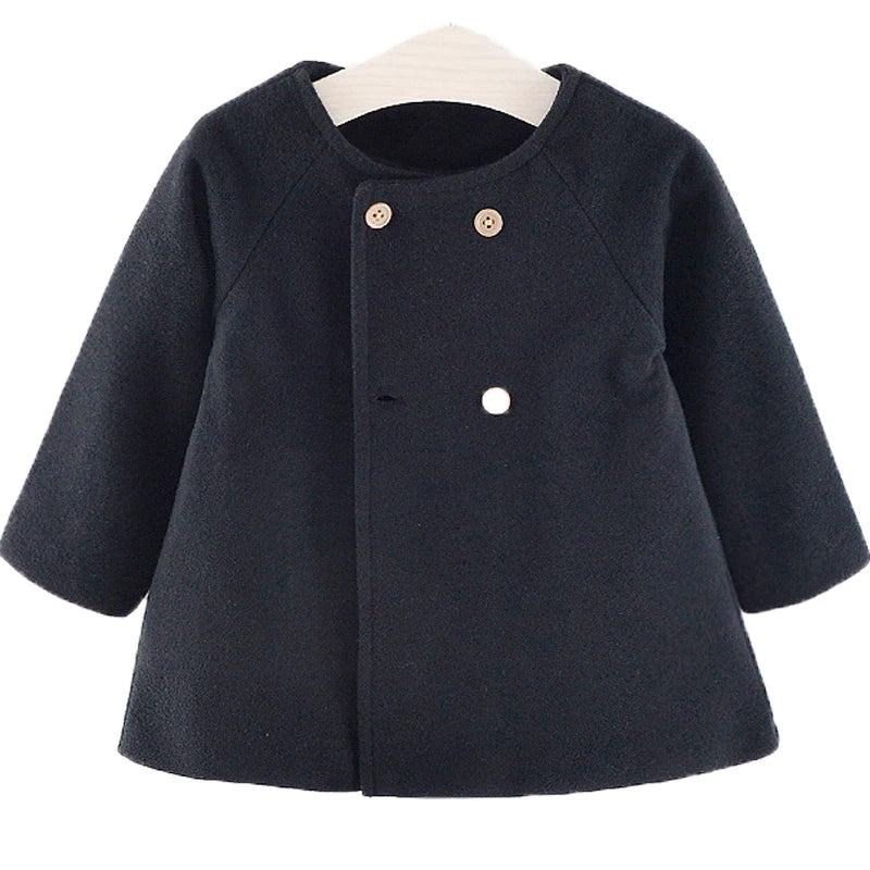 Infant Winter Wool Blends Jacket Coat