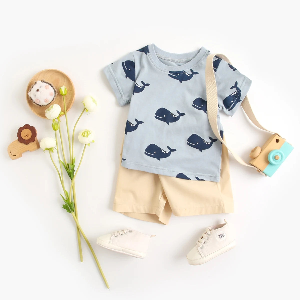 Cartoon Boys Clothing Set