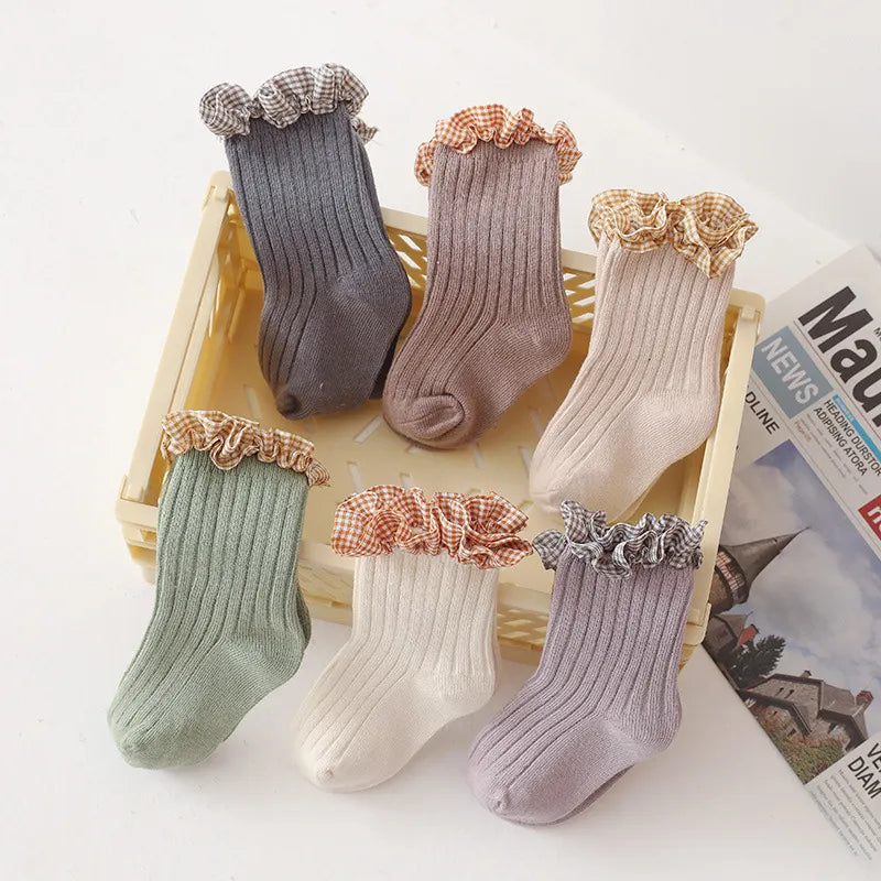 cute ruffled socks