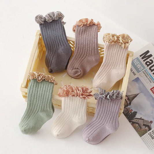 cute ruffled socks