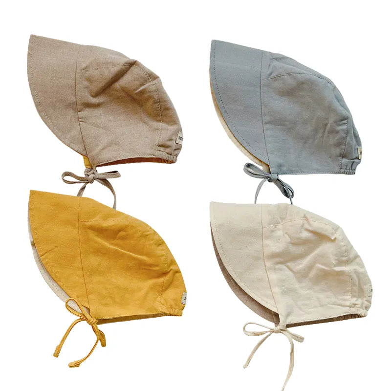 Double-sided Baby Bonnet Cap