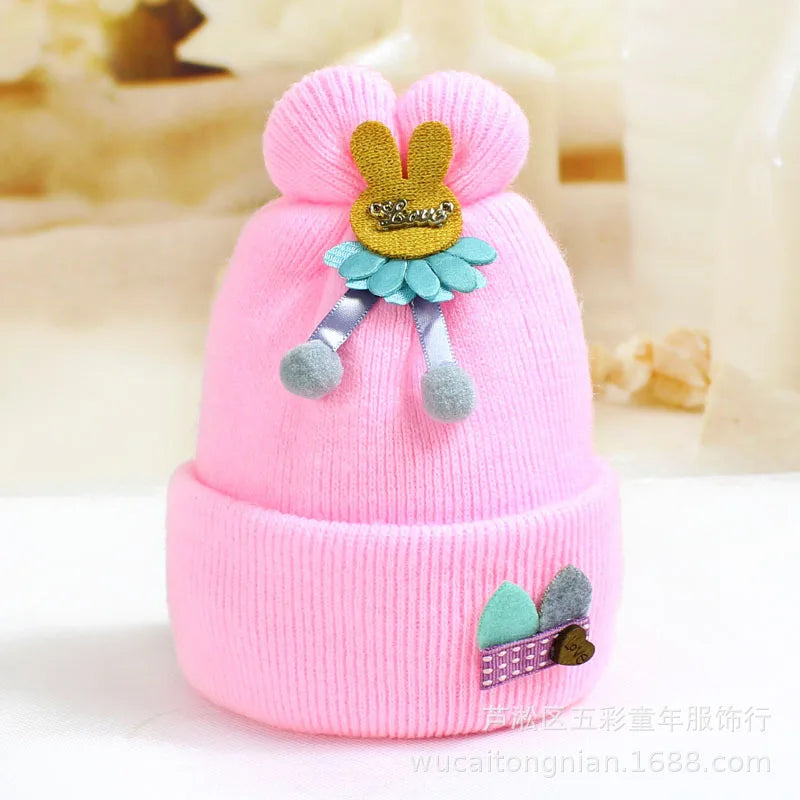 Cute Newborn Knitting Baby Hat