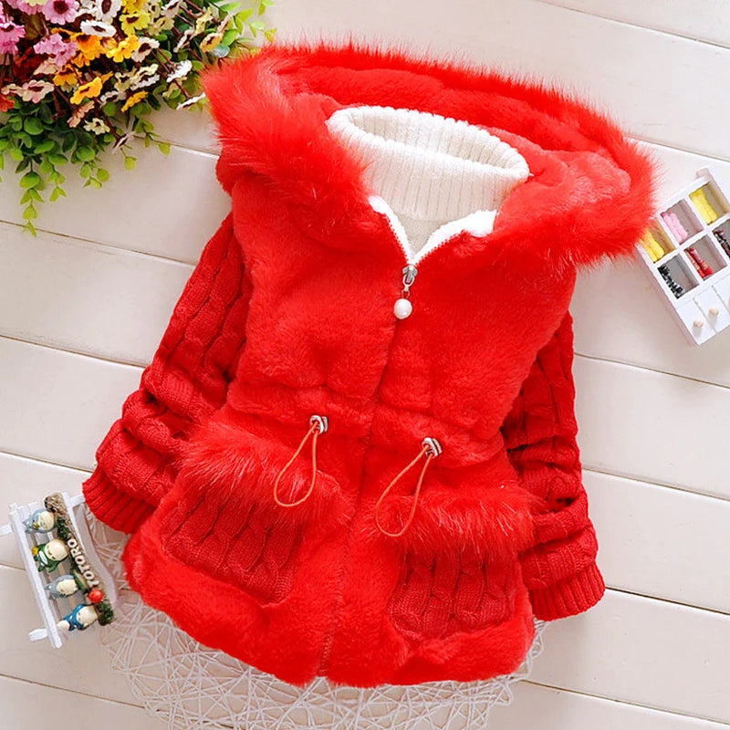 Winter Plush Baby Jacket