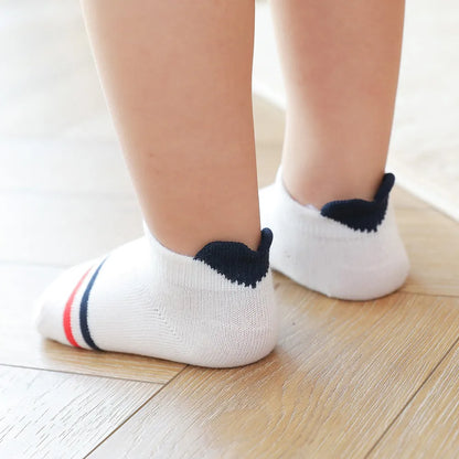 5Pairs Red Heart Baby Socks