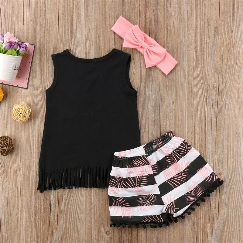 T-shirt+Short Set 3pcs Set