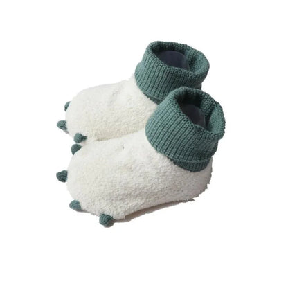 Winter Dinosaur baby foot socks