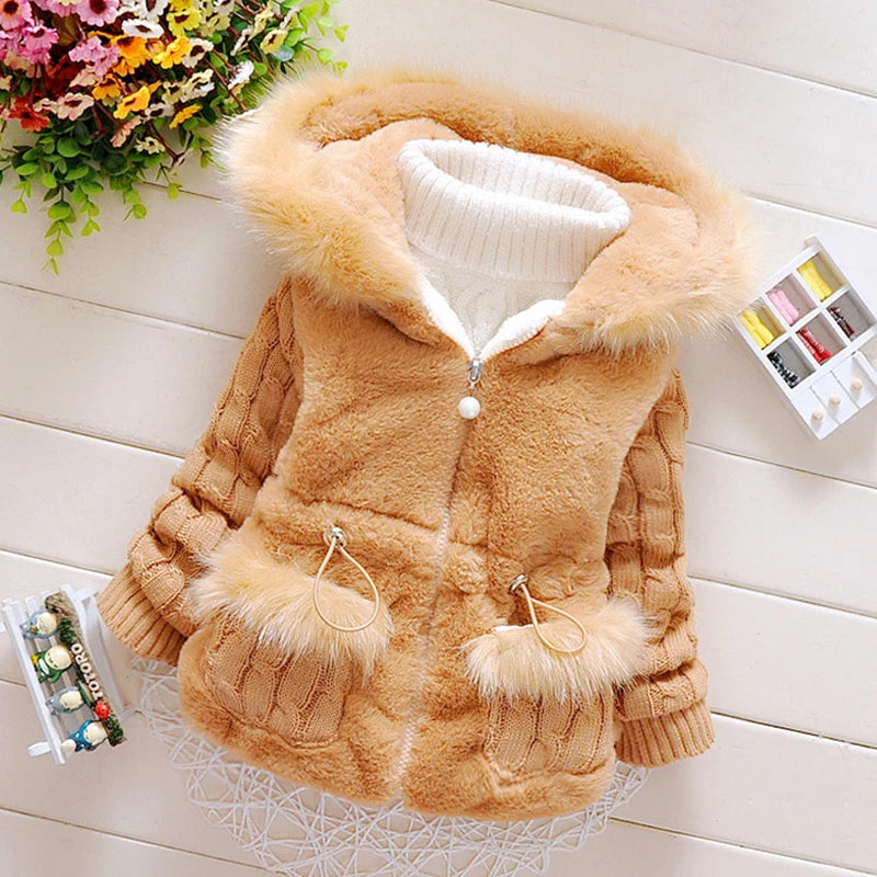 Winter Plush Baby Jacket